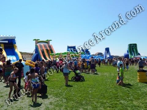 24' Dual Lane Water Slide rental Phoenix